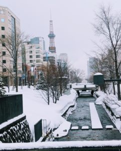 札幌・・・雪の風景