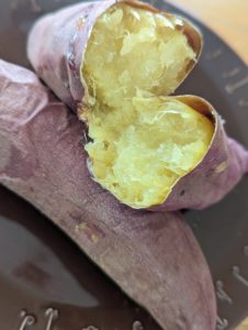 レンジで焼き芋