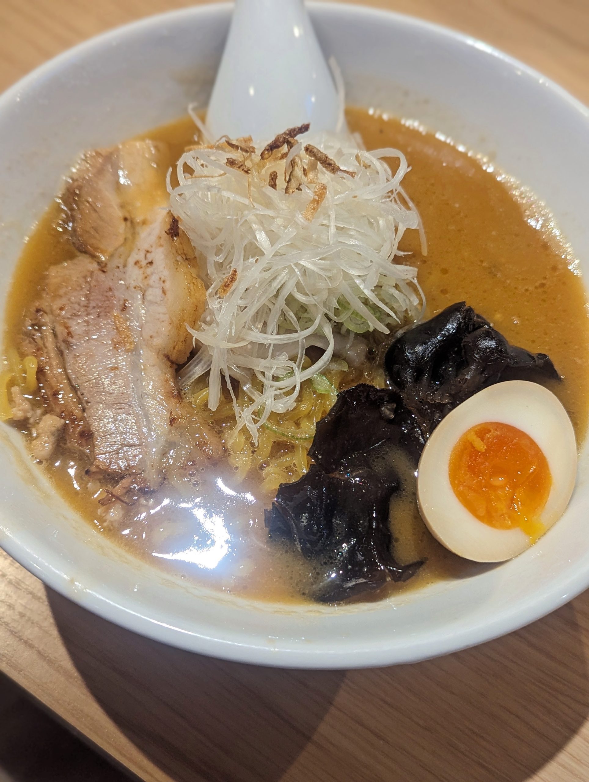 暑くてもラーメン