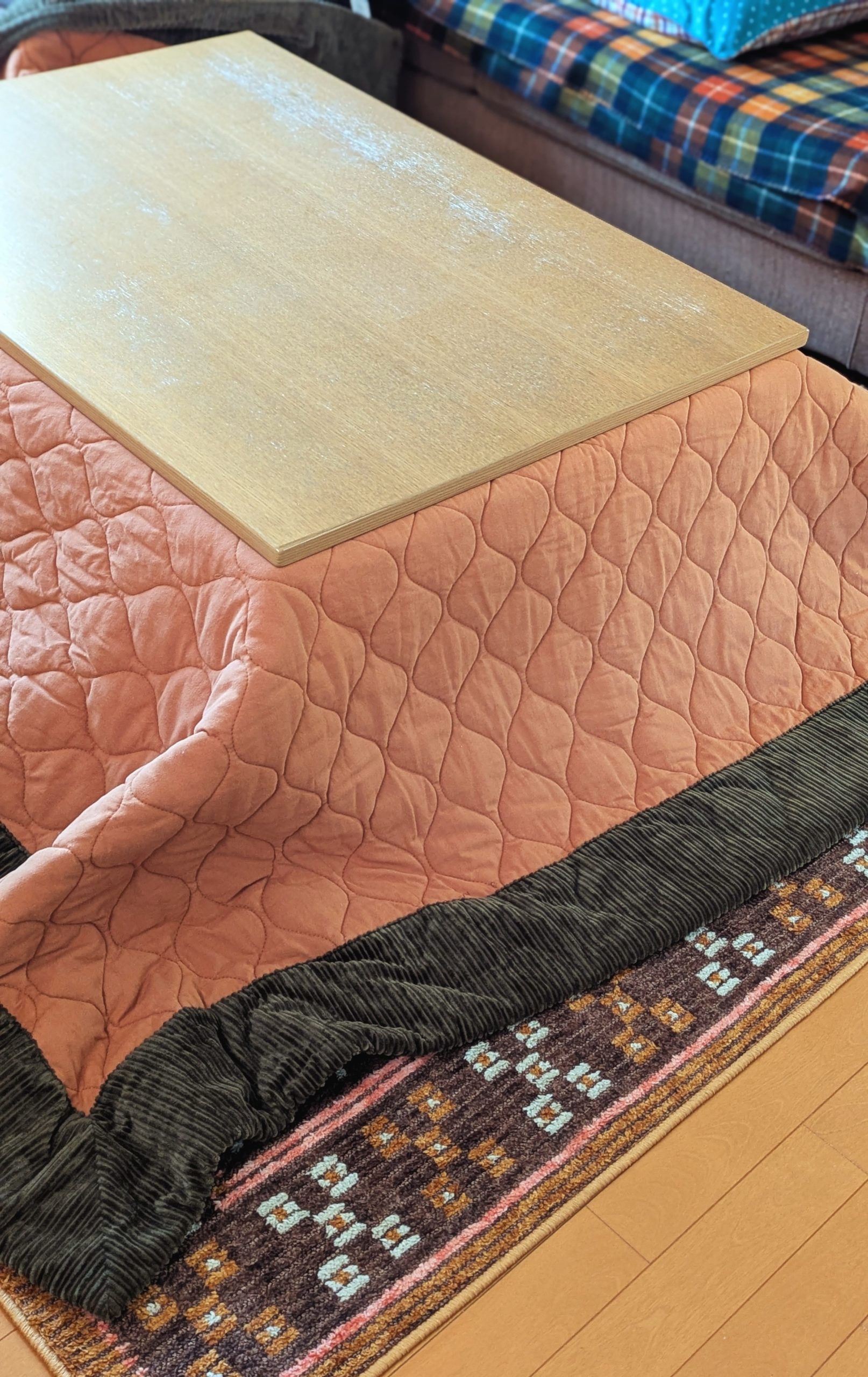 コタツ登場でますます冬が近づいてると実感